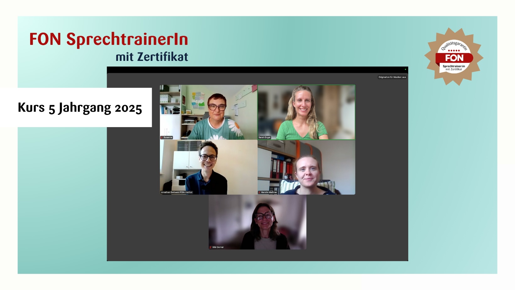 FON Sprechtraining Onlinekurs - Sprechübung bei Aufregung FON Sprechtrainer-Ausbildung